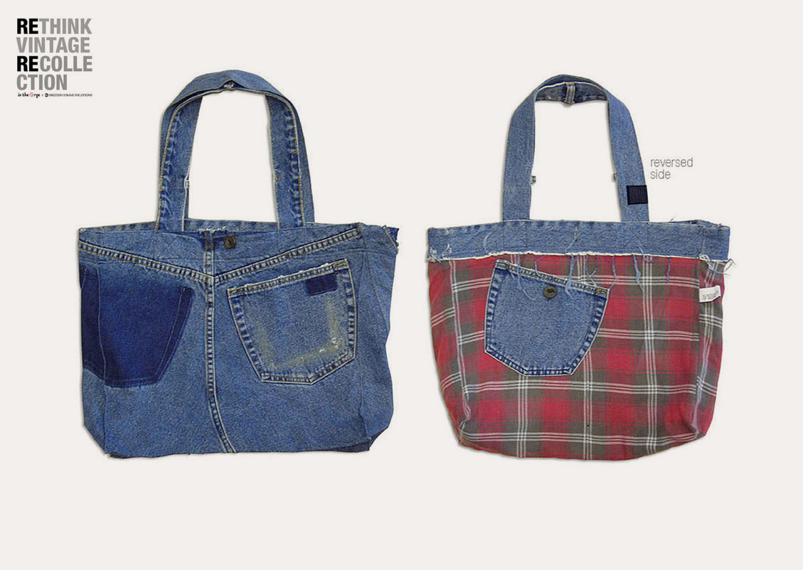 in the Rye x Drezier Communications :: Rethink Vintage tote bag #01