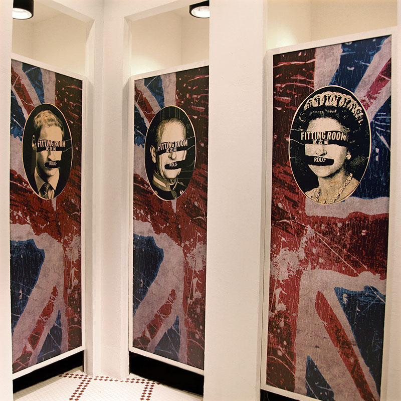 Protected: Graphical Visual Merchandising for All China Shops : : British Fashion Denim Brand based in&nbsp;Beijing