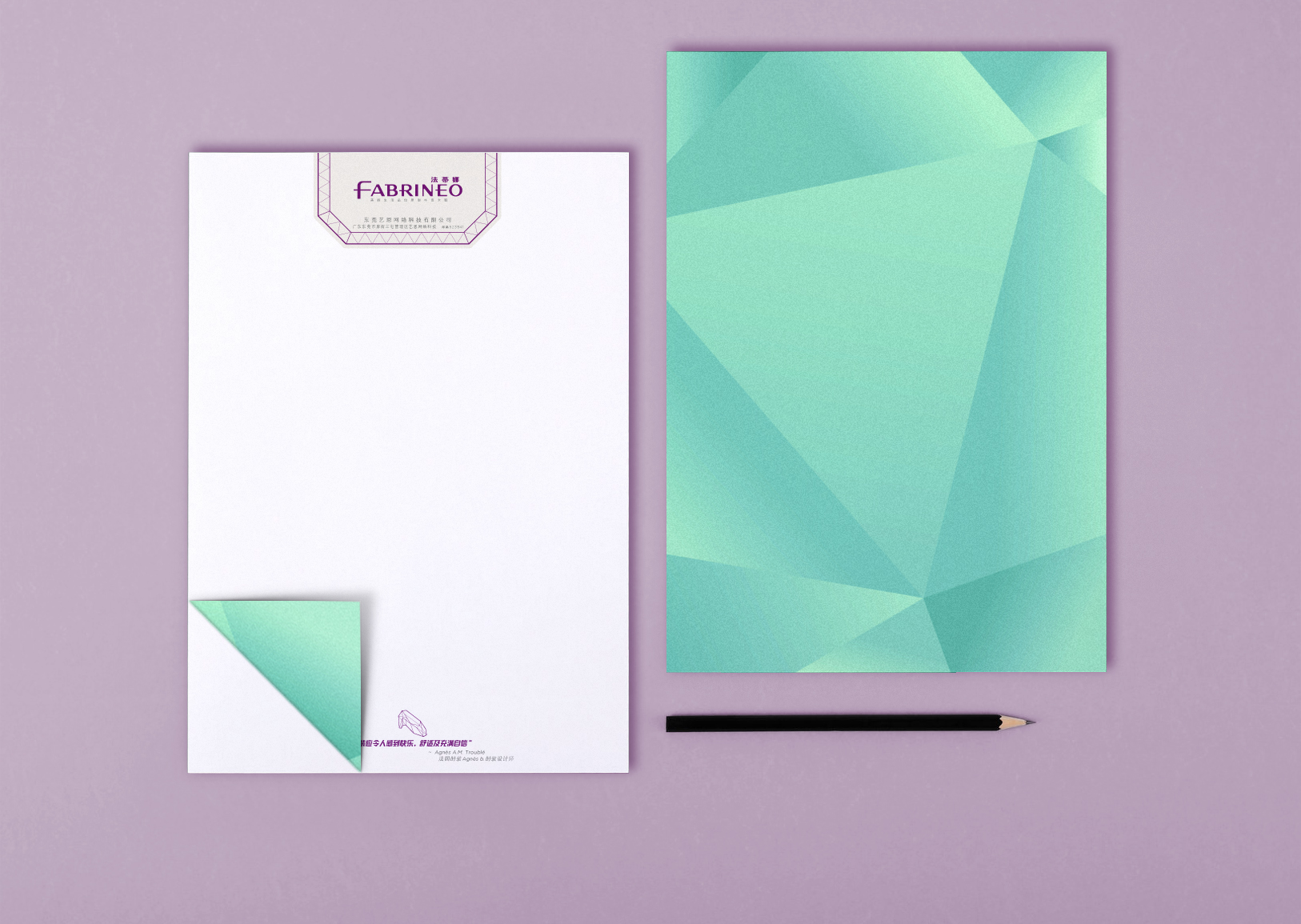 Fabrineo letterhead