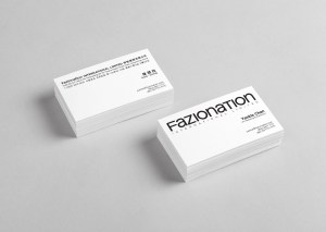 Fashion Online Brand Holding Corporation in Hong Kong :: identity design :: corporate name card front and back