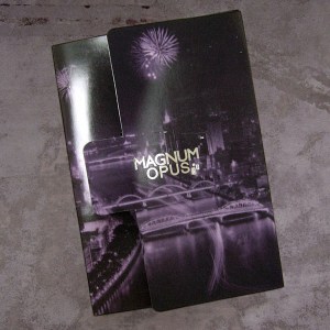event folder Guangzhou night scene background branded welocome kit press kit | British Fashion Retail Brand – Magnum London :: Event Magnum Opus 2008