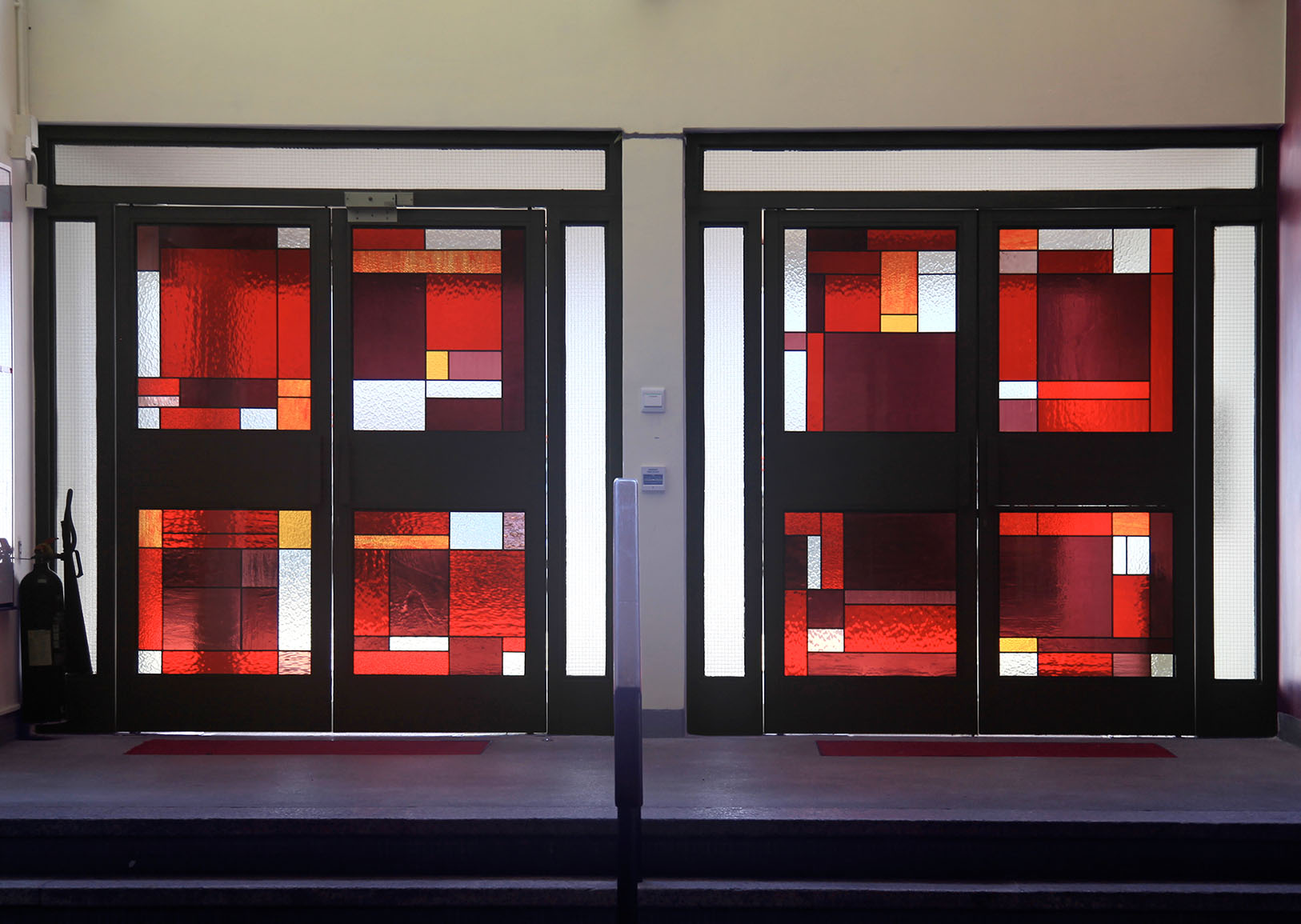 Ricci Hall Chapel :: revamp with stained glass design