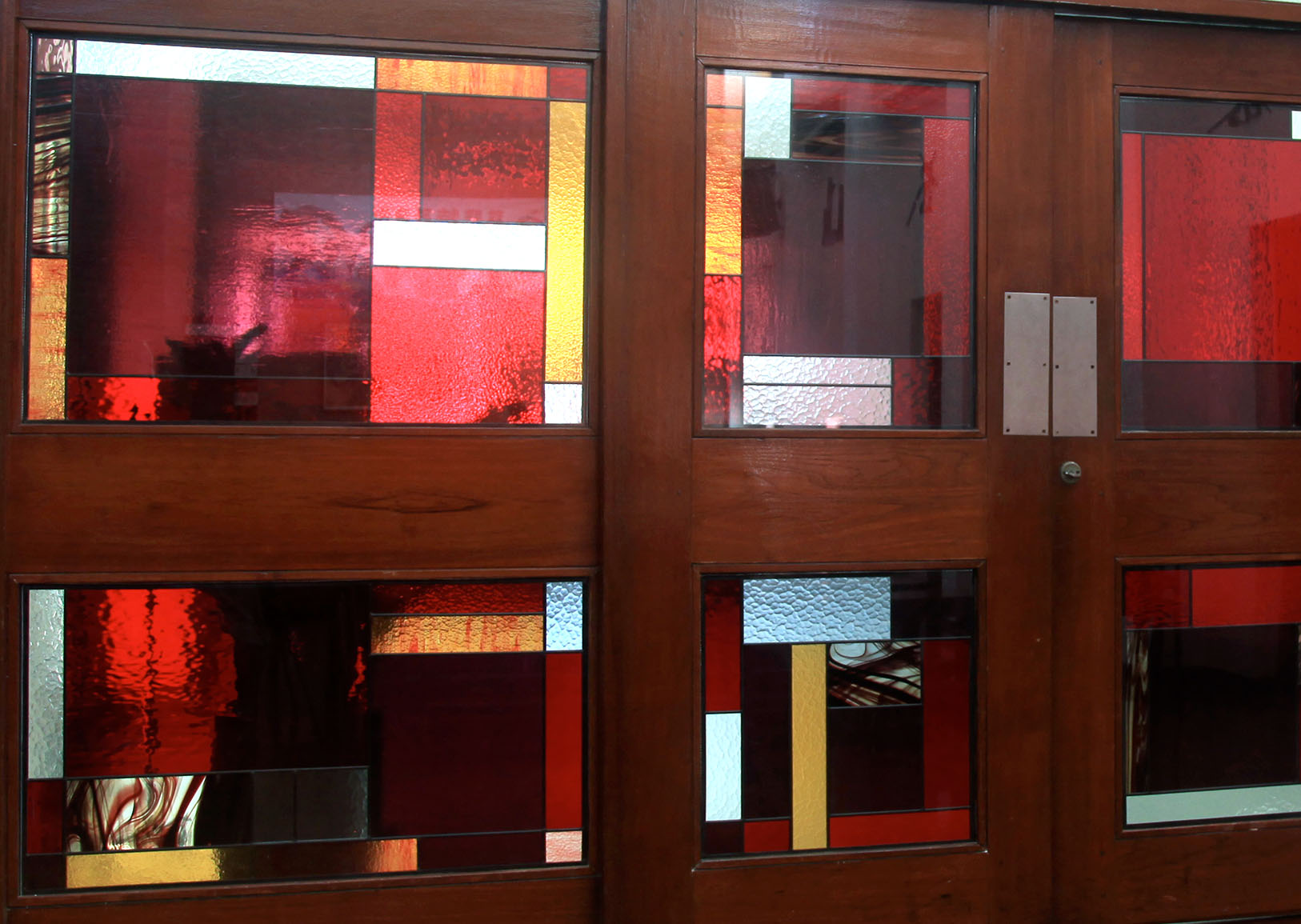 Ricci Hall Chapel :: revamp with stained glass design