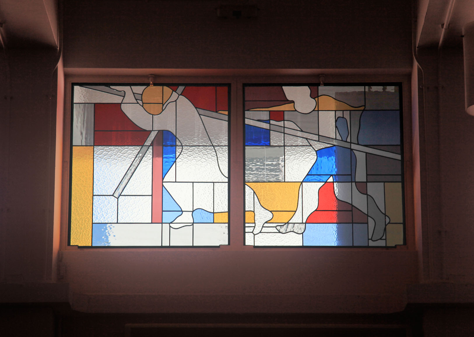 Ricci Hall Chapel :: revamp with stained glass design