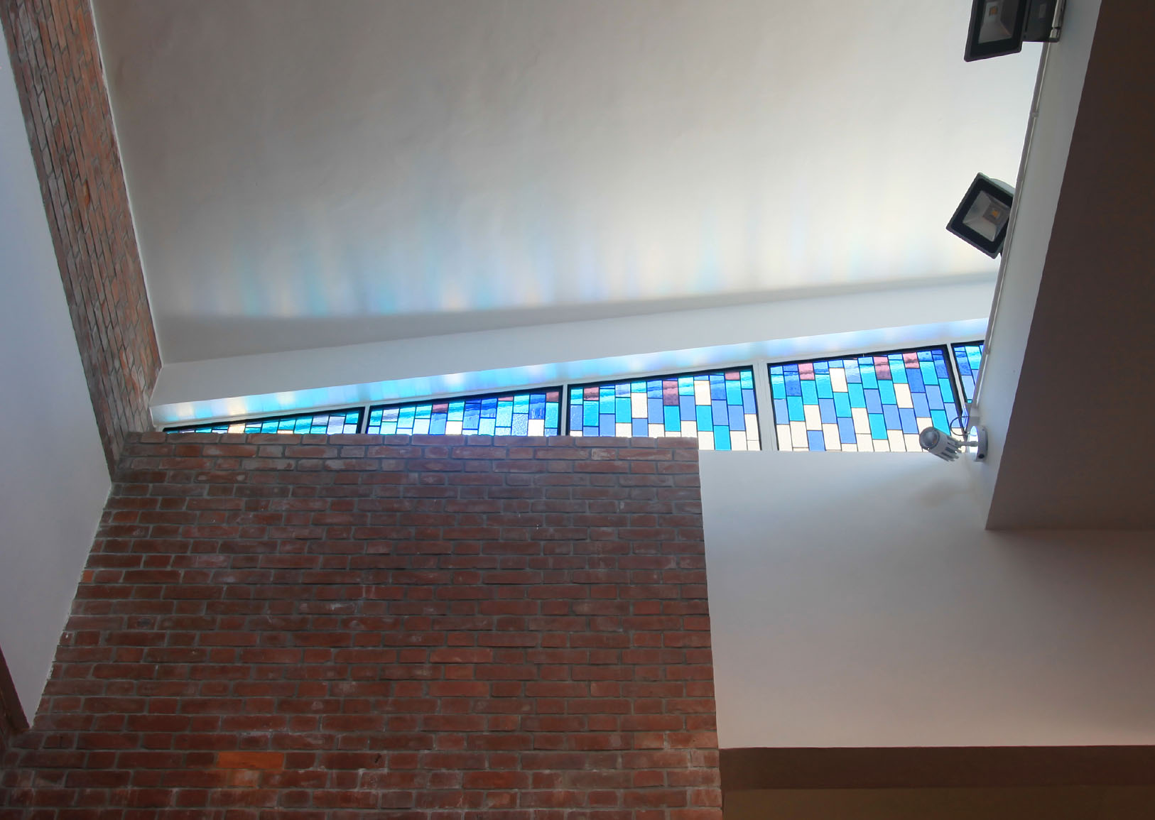 Ricci Hall Chapel :: revamp with stained glass design