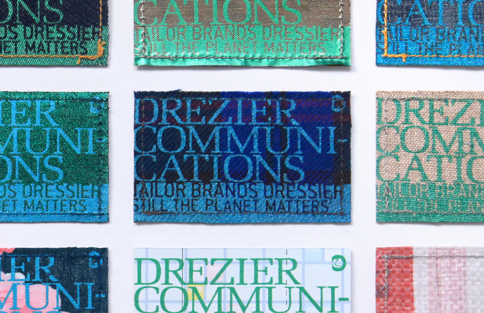 Drezier Communications :: Upcycling Name Cards