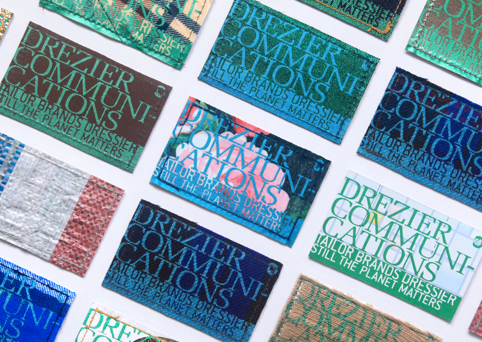 Drezier Communications :: Upcycling Name Cards