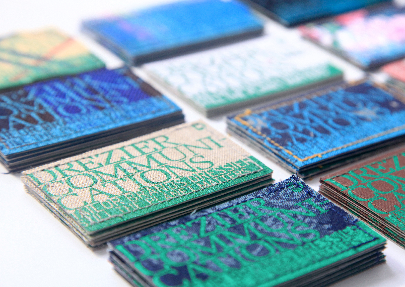 Drezier Communications :: Upcycling Name Cards