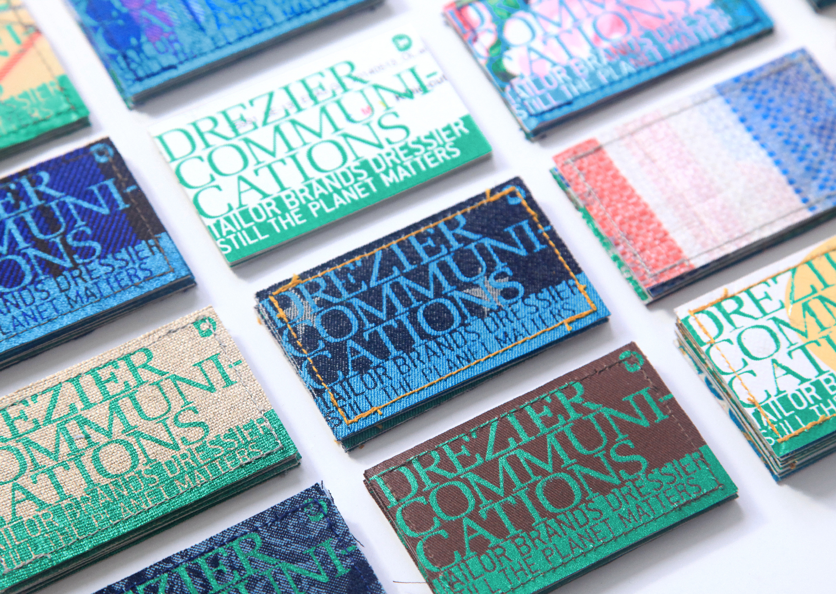 Drezier Communications :: Upcycling Name Cards