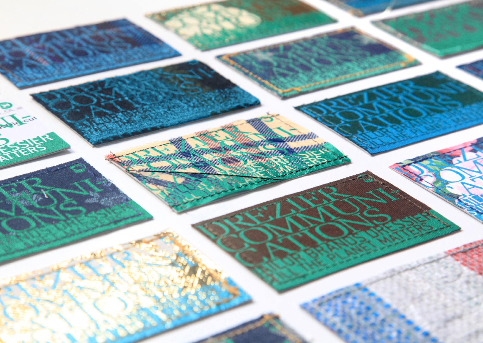 Drezier Communications :: Upcycling Name Cards