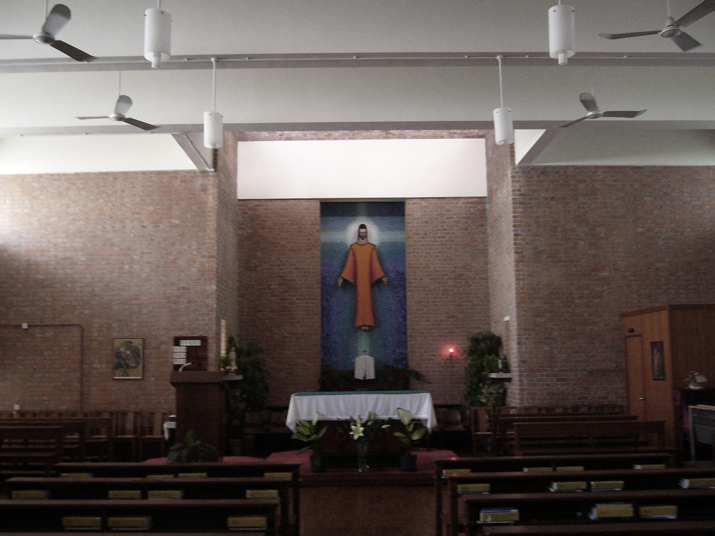 Inside The Chapel before renovation